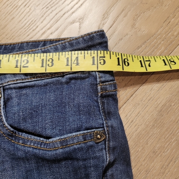 Kut From the Kloth Jeans Women's sz 6 Bardot Skinny Boyfriend Mid Rise Crop - Picture 10 of 12